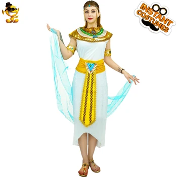 Жена Египетски Древен Костюми За Възрастни На Хелоуин Костюм На Клеопатра, Маскарадное Рокля, Дамски Празнична Облекло
